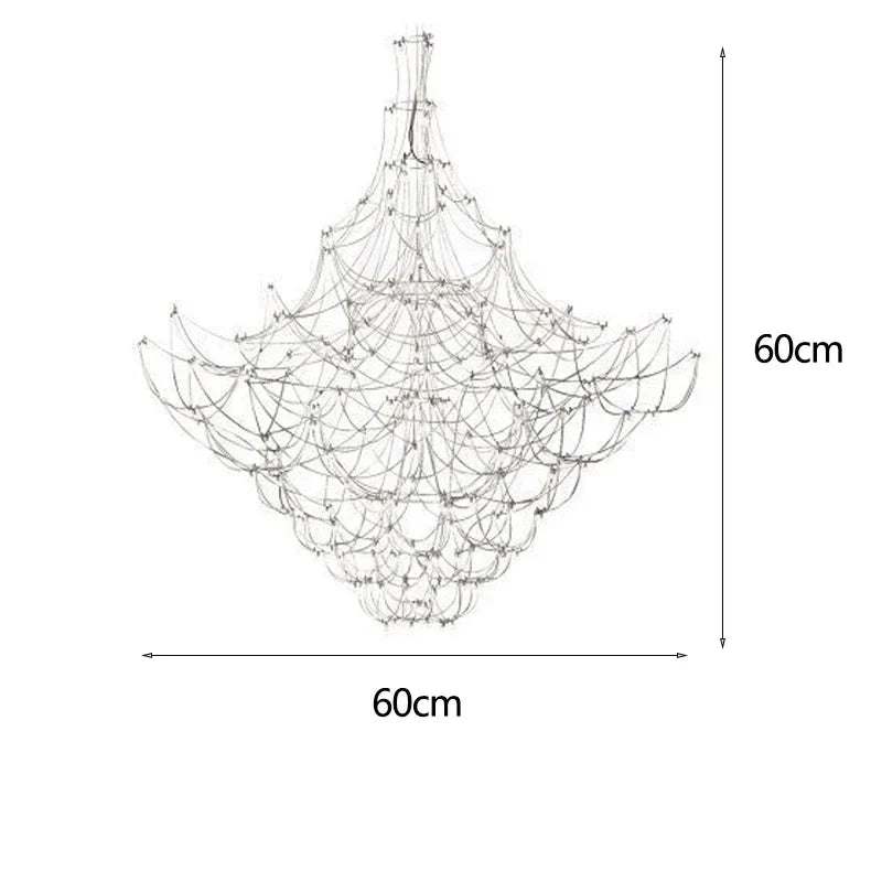 Afralia™ Starry Fireflies LED Branches Lamp for Duplex Townhouse Living Room