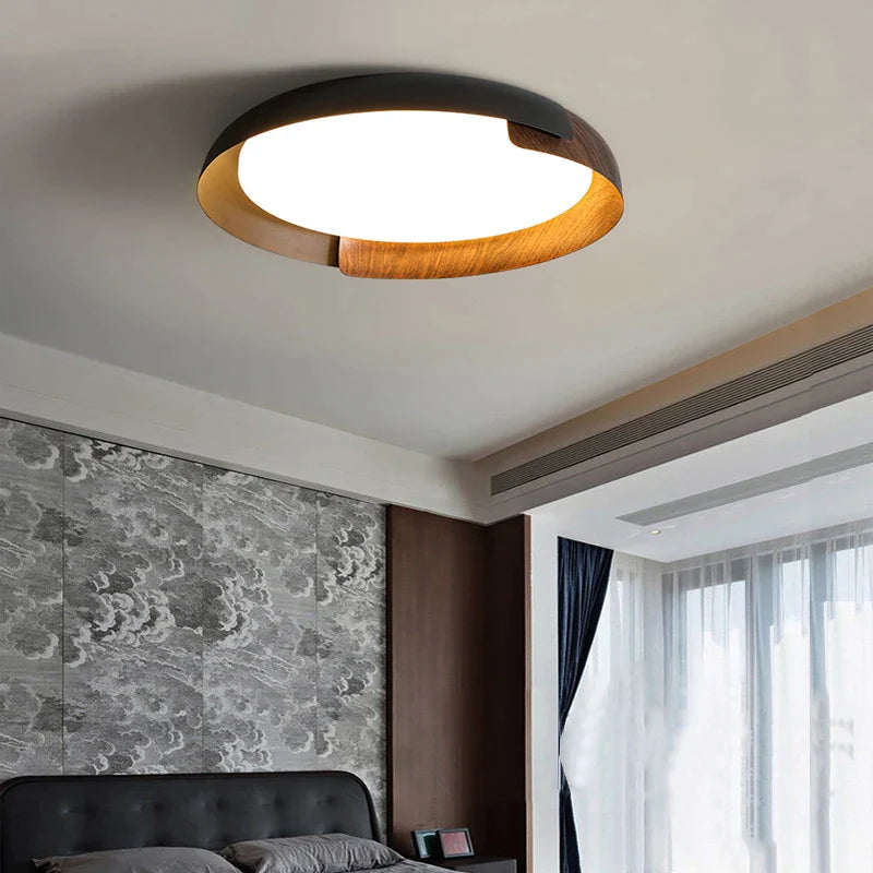 Afralia™ Luxe Wabi-Sabi Nordic Ceiling Light for Master Bedroom and Living Room