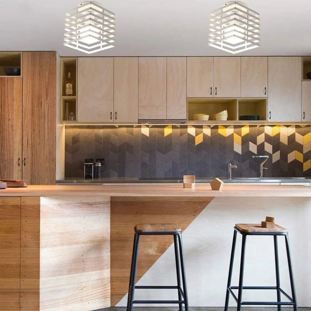 Afralia™ Industrial E27 Ceiling Lamp: Vintage Retro Loft Style for Home Living Room and Kitchen Decor