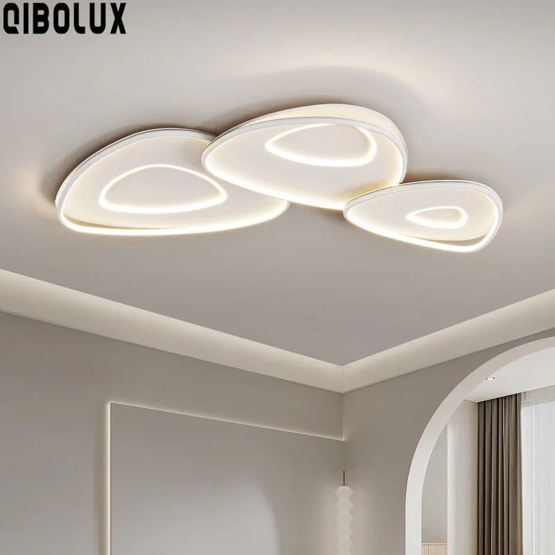 Afralia™ Nordic LED Ceiling Light Kitchen Dining Room Living Room Chandelier