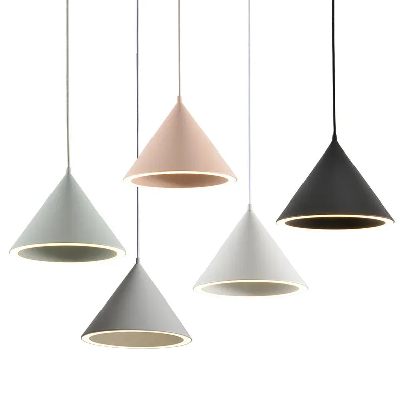 Afralia™ Nordic LED Suspension Pendant Light for Dining Living Bedroom Kitchen Restaurant décor