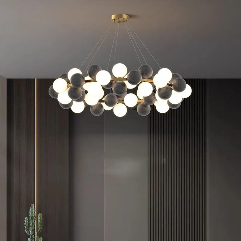 Afralia™ LED Pendant Chandeliers for Modern Home Decor, Indoor Living Room Dining Room Lighting