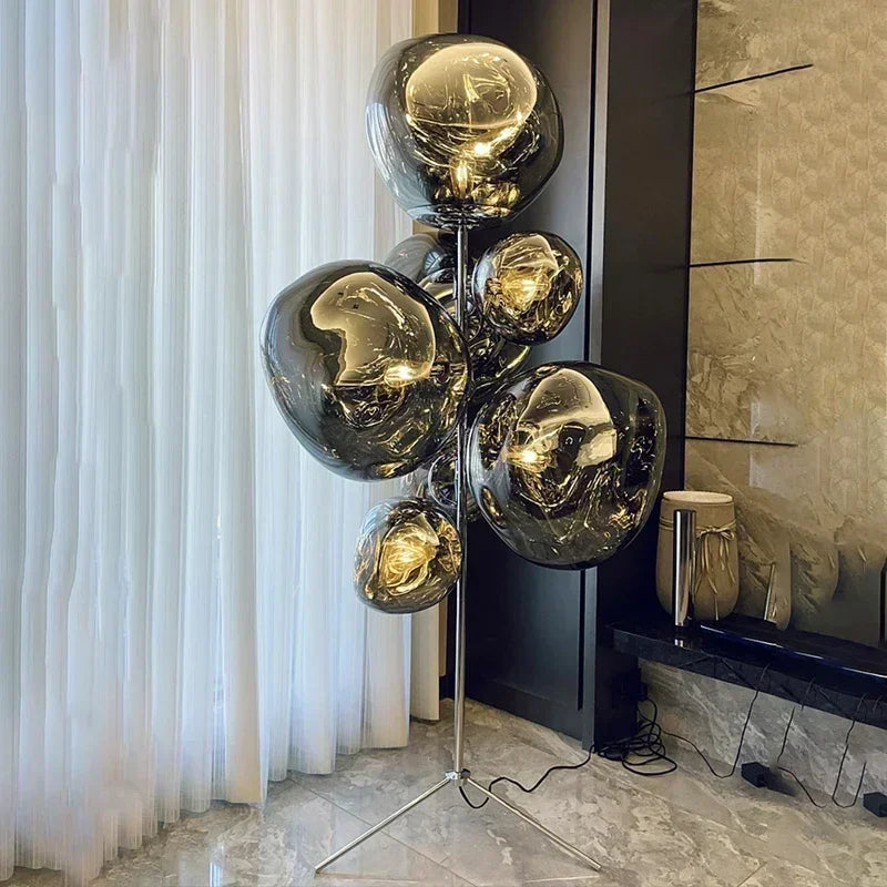 Afralia™ LED Floor Lamps: Minimalist Nordic Design for Living, Dining, Bedroom Décor