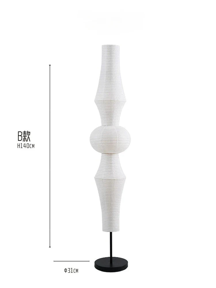 Afralia™ Akari Noguchi Vintage Pendant Lights LED E27 for Bar Loft Studio