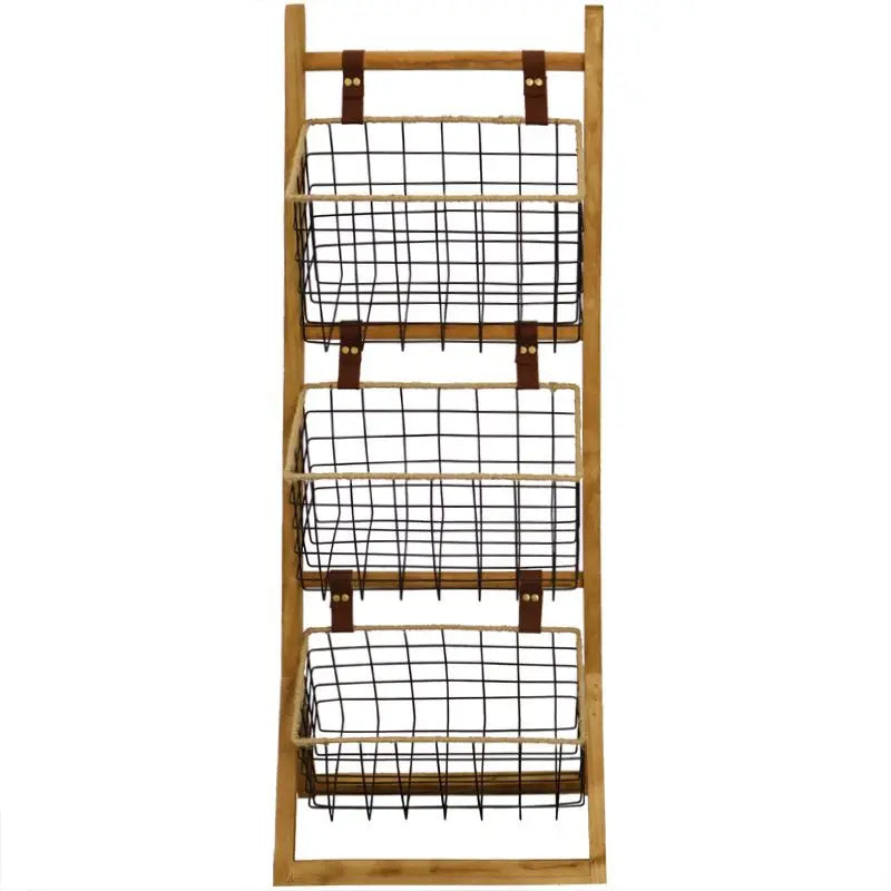 Afralia™ Metal Storage Rack for Home, Living Room, Kitchen - Multi-functional Storage Shelves