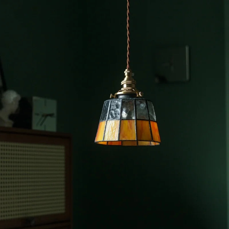 Afralia™ Japanese Vintage LED Pendant Lamp for Living Room, Bedroom, Kitchen, and Cafe