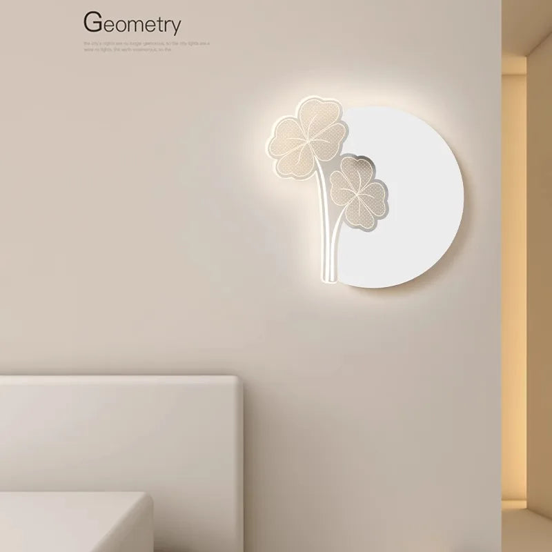 Afralia™ Luxury LED Wall Lamp for Bedroom and Living Room - Creative Acrylic Design