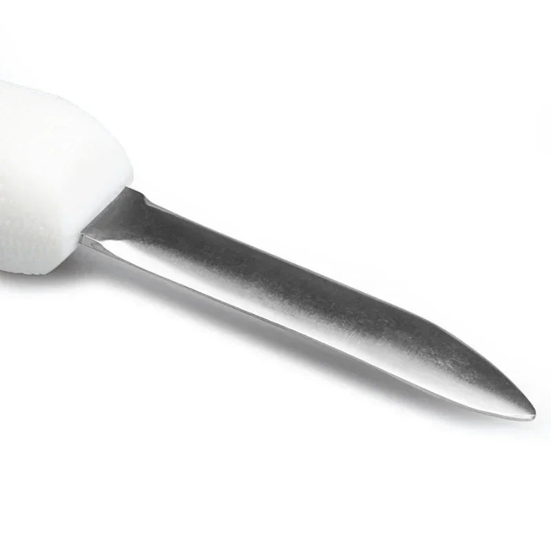 Afralia™ Oyster Knife: Seafood Opener & Shucking Tool for Kitchen, Black & White