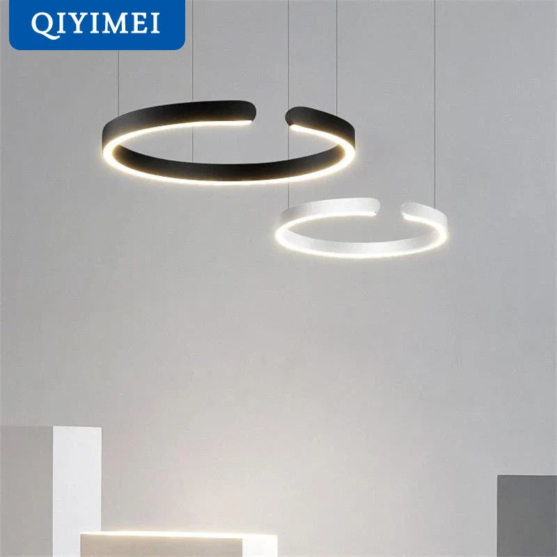 Afralia™ LED Chandelier: Modern Indoor Lighting for Bedroom, Living Room, Study Hall