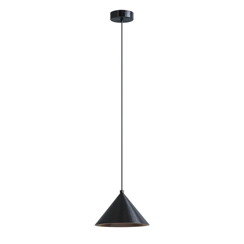 Afralia™ Brushed Sliver Black Pendant Light Chandelier for Bedroom Kitchen Dining Room