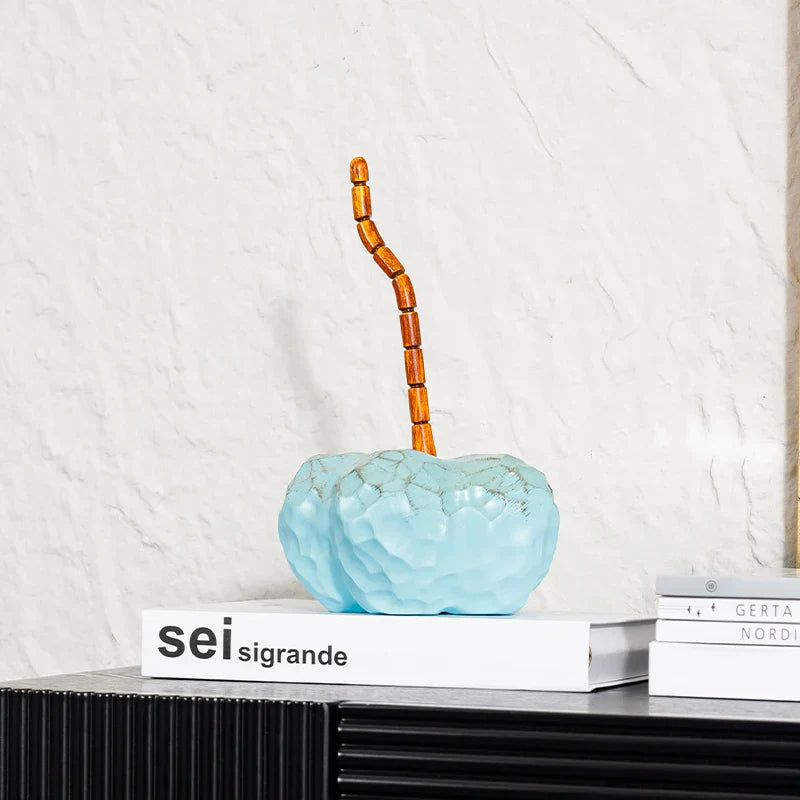 Afralia™ Pumpkin Sculpture | Resin Abstract Figurine for Home Decor and Accessories