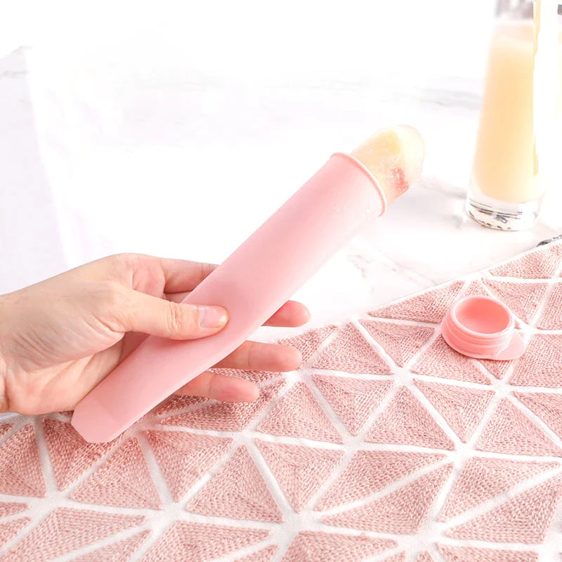 Afralia™ Silicone Ice-lolly Mold for Homemade Ice Cream - Easy Clean Ice Cream Tools