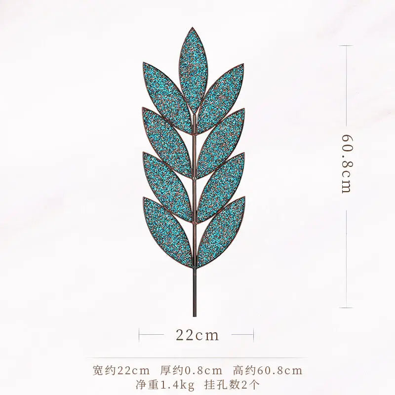 Afralia™ Light Luxury Iron Wall Decoration for Living Room Entrance