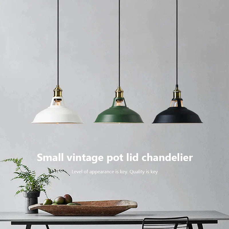 Afralia™ Nordic Loft Vintage Chandelier Pendant Light Modern Hanging Lamp LED Living Room Decor