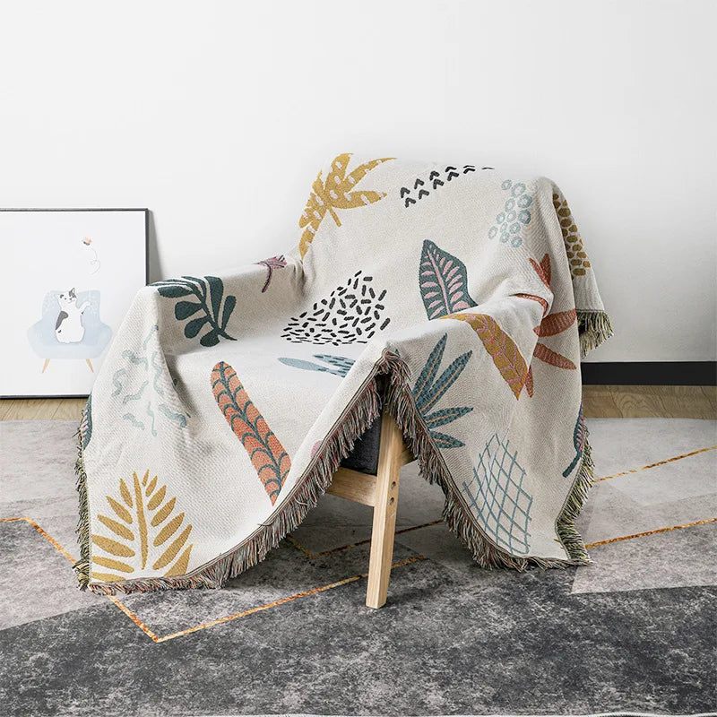 Afralia™ Outdoor Picnic Blanket & Boho Bedroom Decor - Jacquard Tapestry Blanket & Sofa Cover