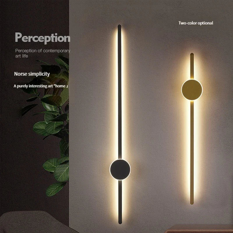Afralia™ Modern LED Wall Lights for Room Interior Decor Sconces Stair Lighting Bedroom Living Room