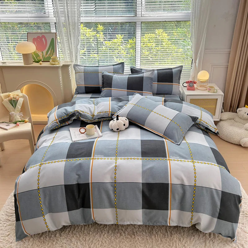 Afralia™ Nordic Brushed Bedding Sheet Set - Super Soft Comfort, All Seasons