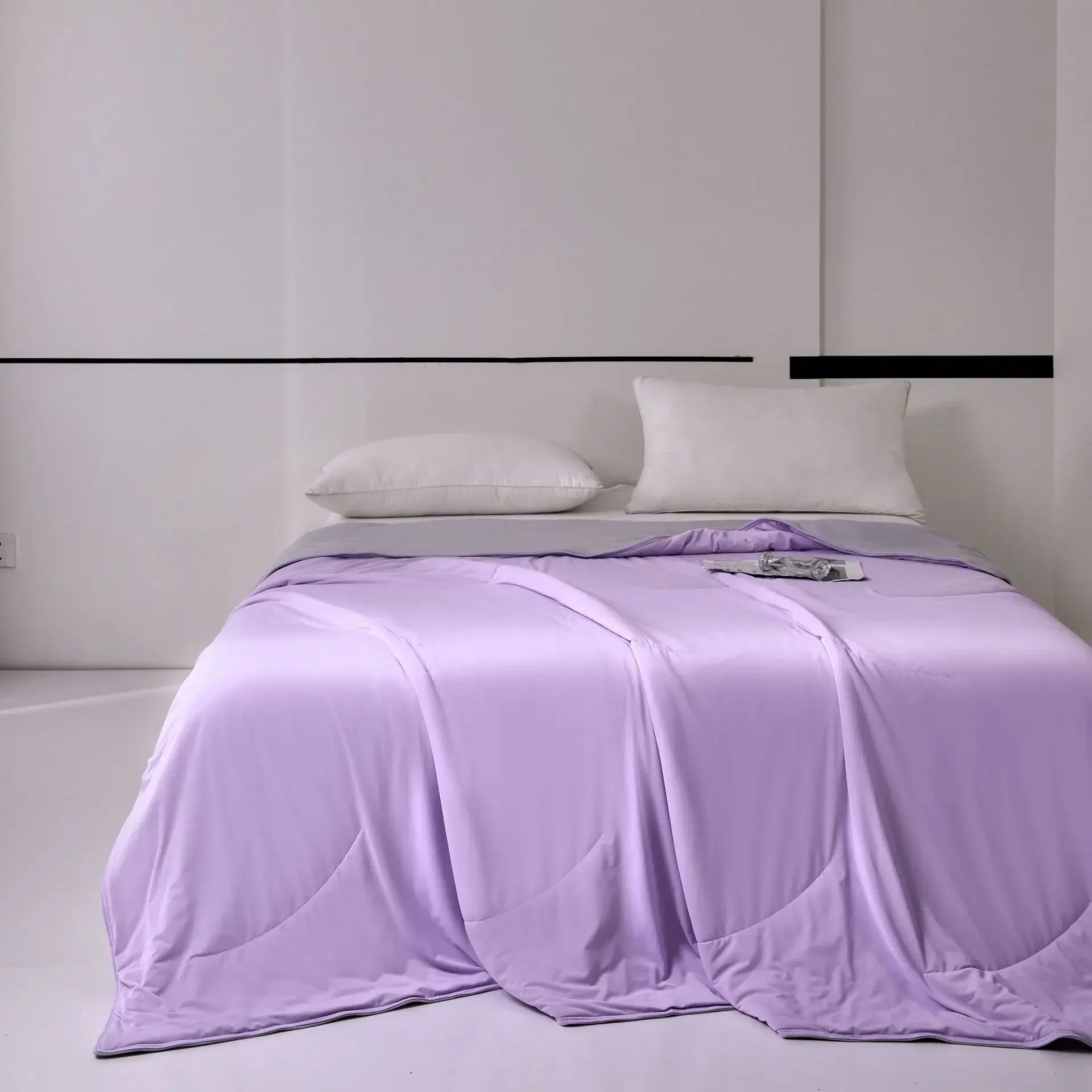 Afralia™ Green Summer Cooling Comforter for Single Beds