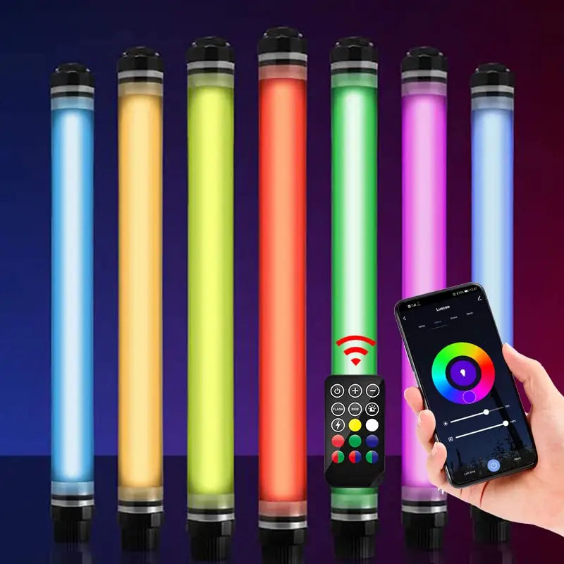 Afralia™ RGB Light Wand: Full Color Waterproof LED Tube for Studio & Outdoor Lighting