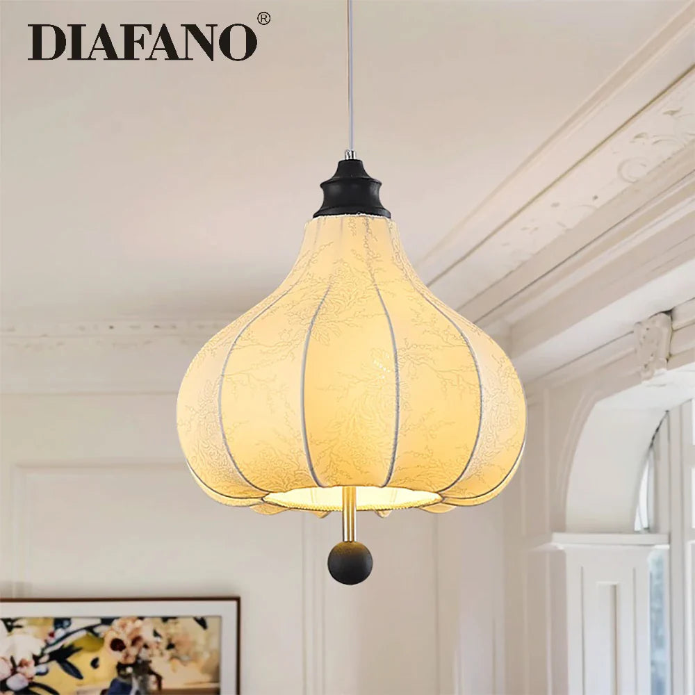 Afralia™ Japan LED Pendant Lights: Modern Chandelier for Living Room, Bedroom, Dining Room