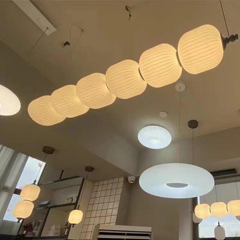 Afralia™ Nordic Simplicity LED Pendant Lights for Home Decor and Kitchen Chandelier