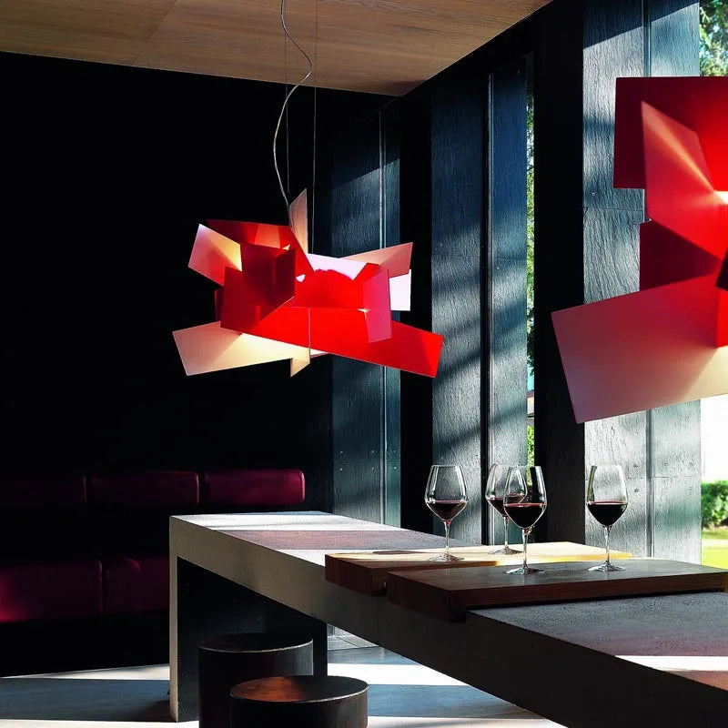 Afralia™ Acrylic Leaf Pendant Lamps: Modern Ceiling Hanging Light for Kitchen Island & Living Room
