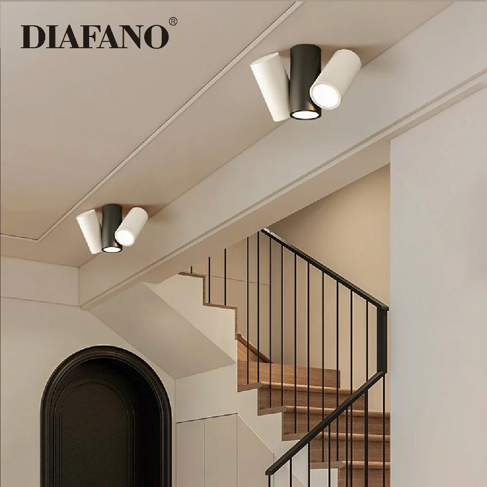 Afralia™ 22W Dimmable Square LED Ceiling Spot Light for Indoor Lighting