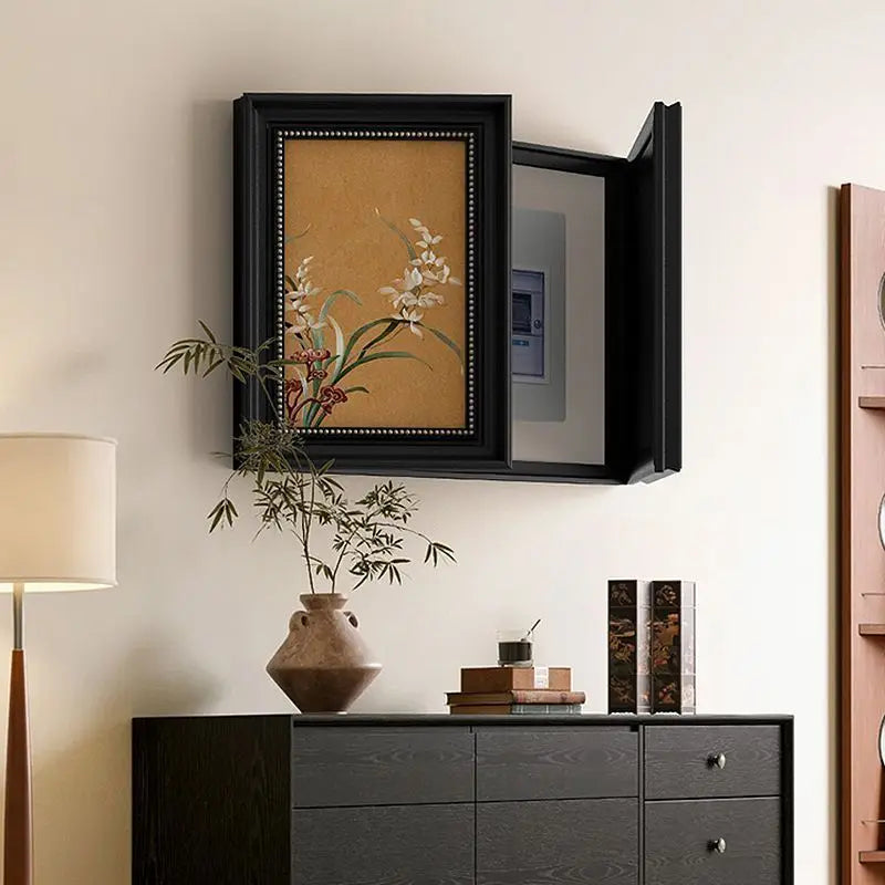 Afralia™ Electric Meter Box Cover Decorative Painting - Wall Mounted Foyer Switch Panel Art