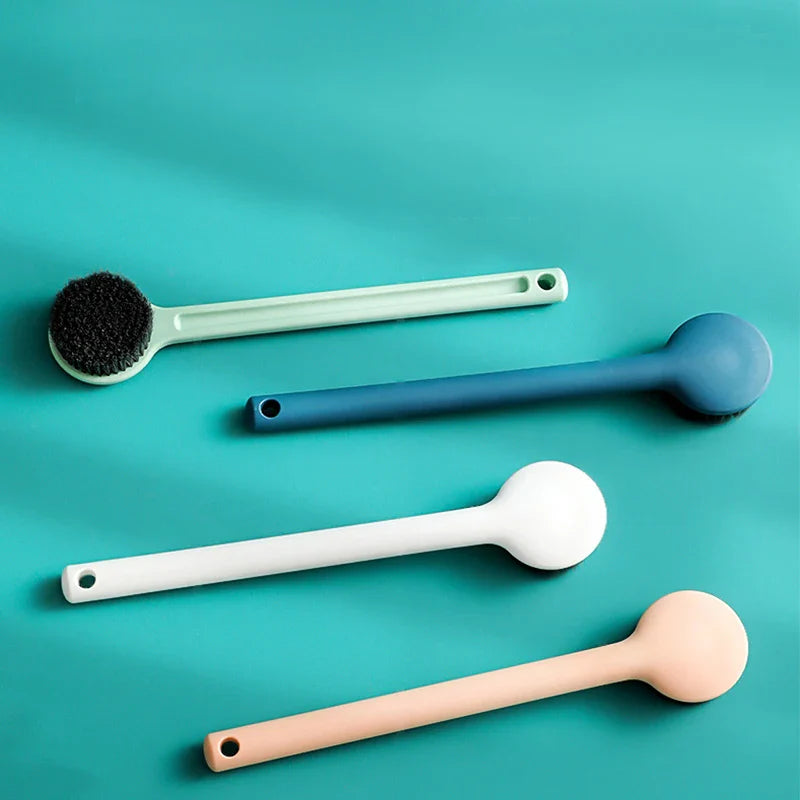 Afralia™ Long Handle Bath Brush with Soft Exfoliating Bristles