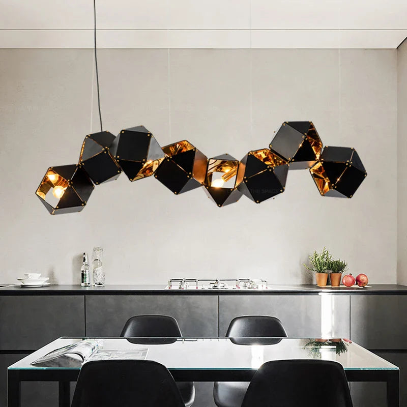 Afralia™ Modern Pendant Chandeliers for Living and Dining Room | Indoor LED Hanging Light Fixtures
