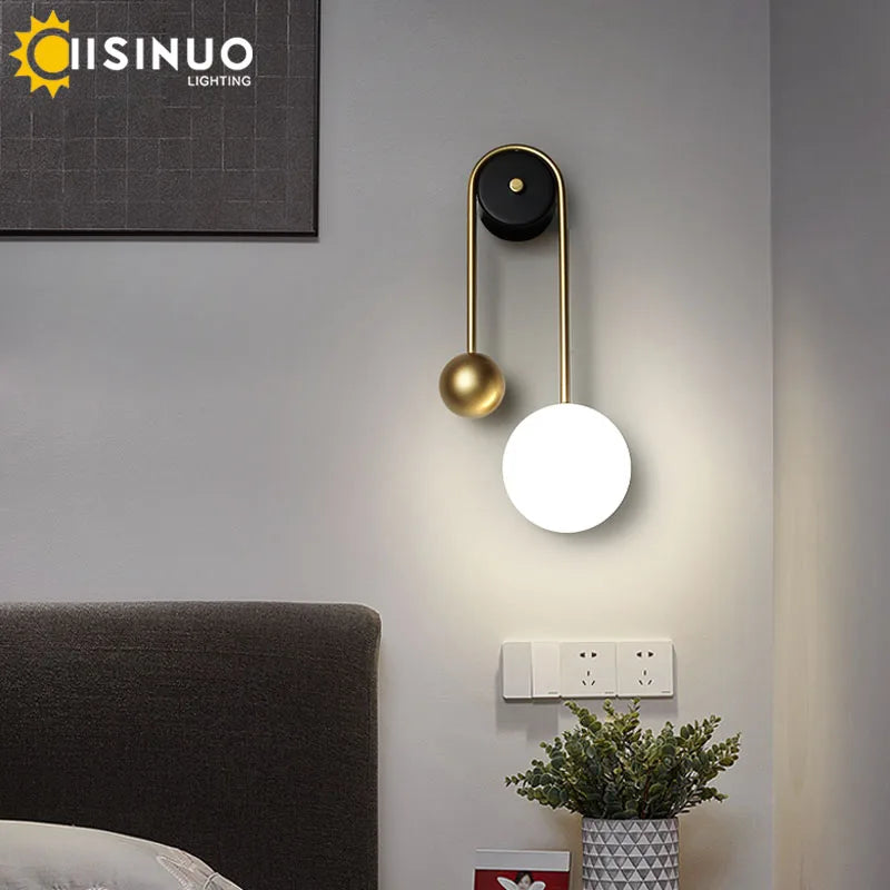 Afralia™ LED Wall Sconce for Stylish Home Decor