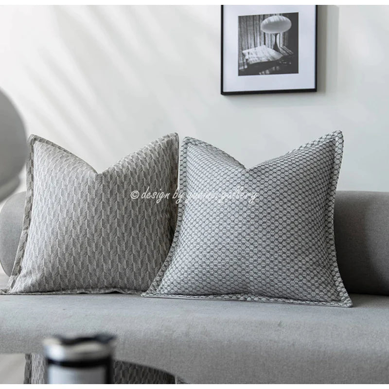 Afralia™ Spanish Contemporary Decorative Cushion Covers 45x45cm