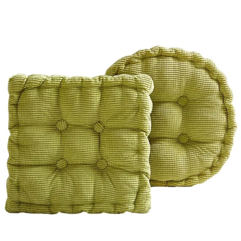 Afralia™ Tufted Floor Chair Seat Cushion Indoor Outdoor Pad for Comfortable Seating