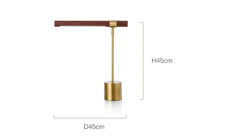 Afralia™ Modern LED Wood Table Lamp for Living Room, Bedroom, Study Desk