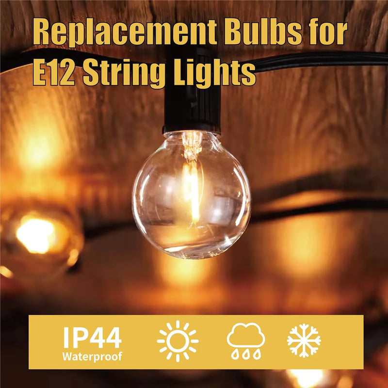 Afralia™ LED G40 E12 Bulbs for Outdoor Garden Decor