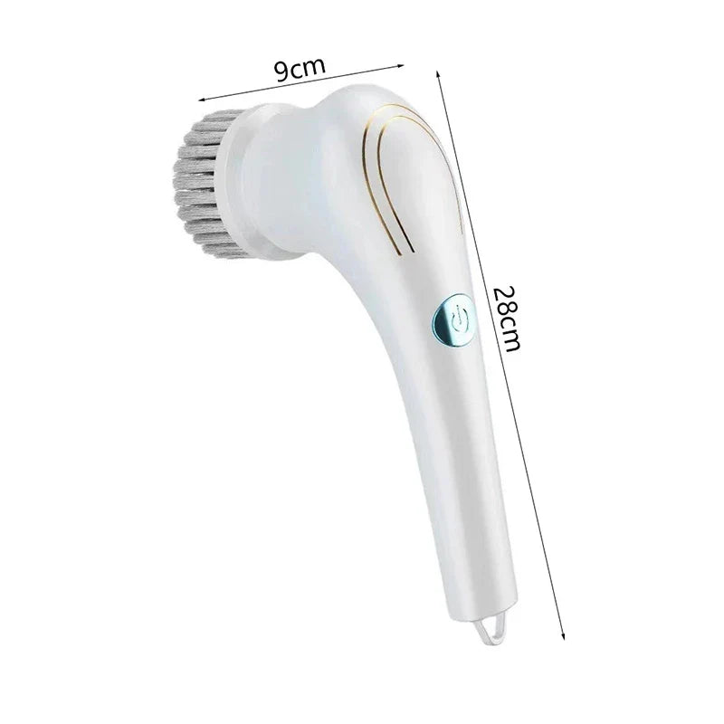 Afralia™ Electric Cleaning Brush: Powerful Handheld Bathroom & Kitchen Cleaner