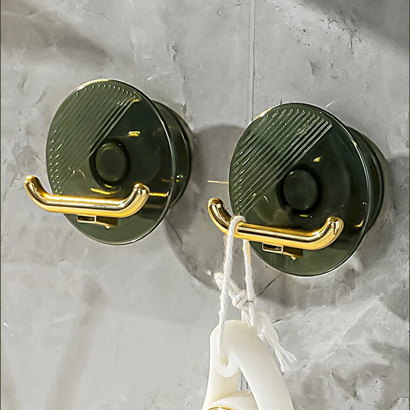 Afralia™ Self Adhesive Wall Hook Set - Multi-Purpose Kitchen Towel Hanger and Key Holder