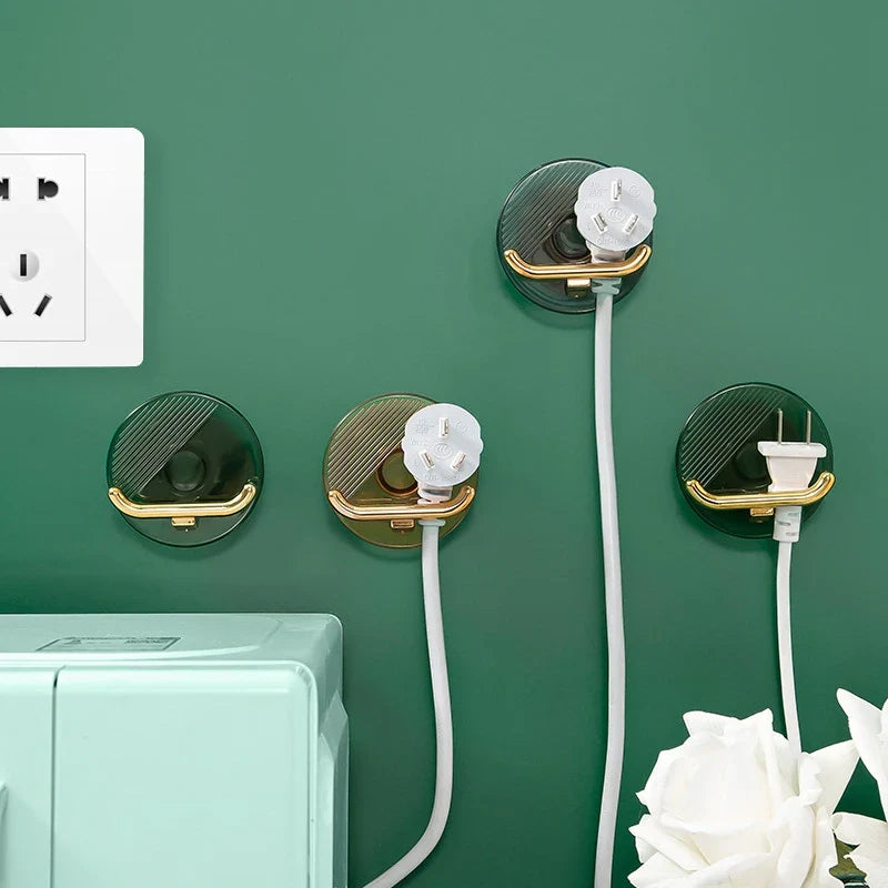 Afralia™ Self Adhesive Wall Hook Set - Multi-Purpose Kitchen Towel Hanger and Key Holder