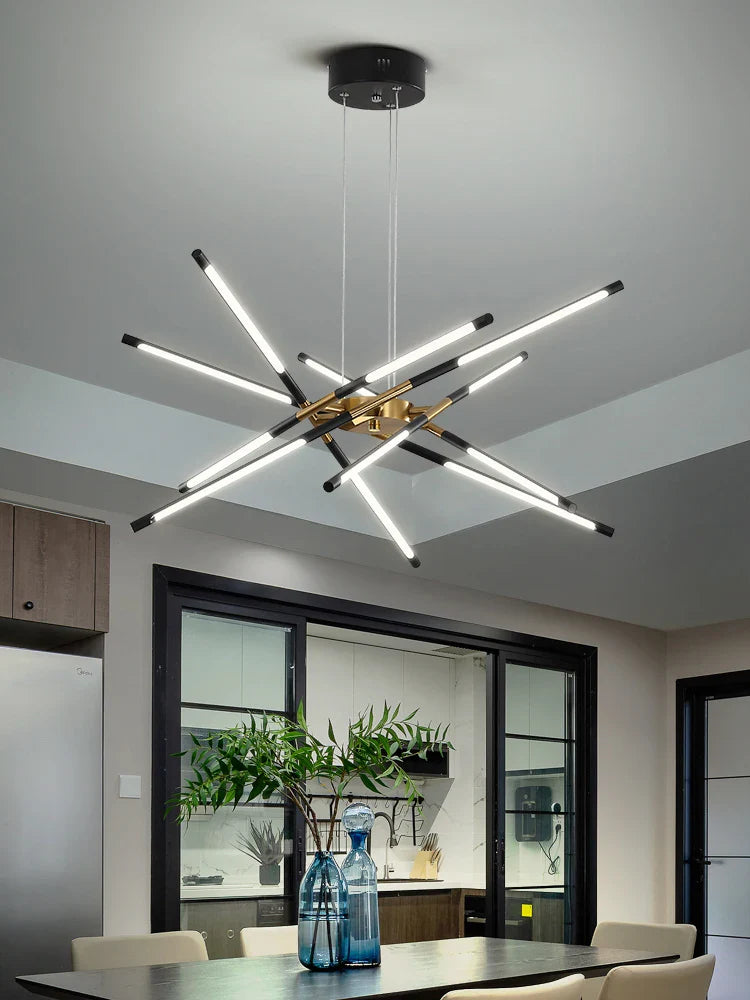 Afralia™ Modern Gold Chandelier: 2022 Trend Ceiling Lighting for Living Room, Bedroom, Kitchen.