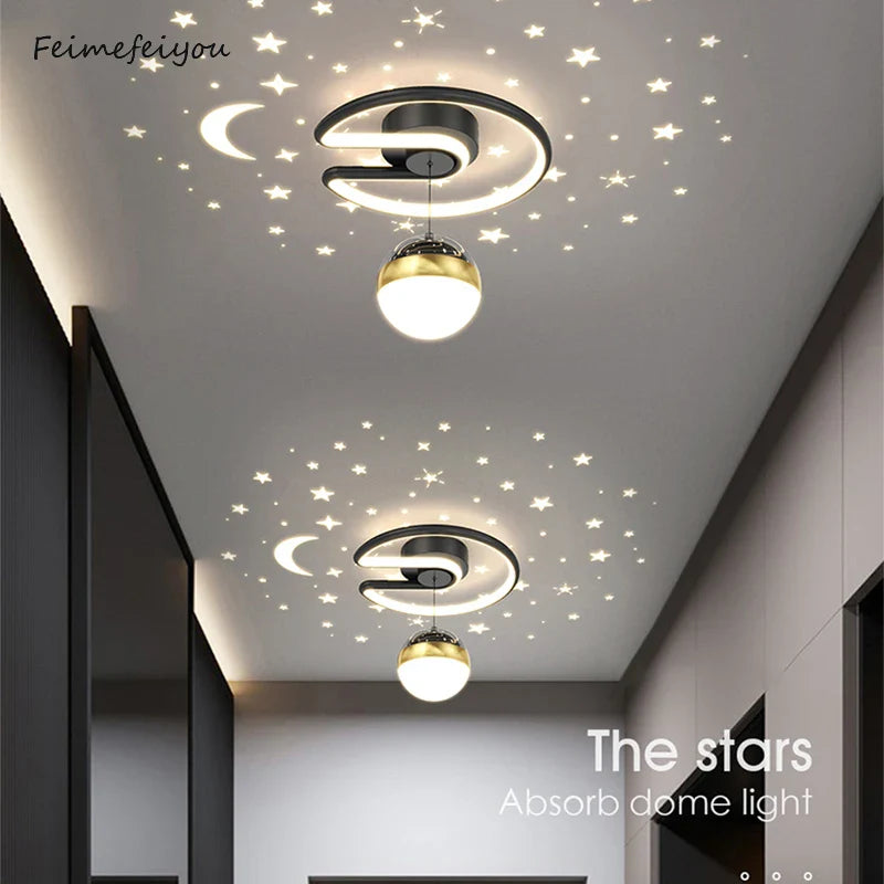 Afralia™ LED Ceiling Lamp for Home Decor Bedroom Living Room Dining Room Lighting