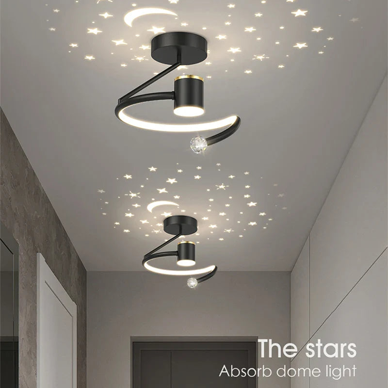 Afralia™ LED Ceiling Lamp for Home Decor Bedroom Living Room Dining Room Lighting