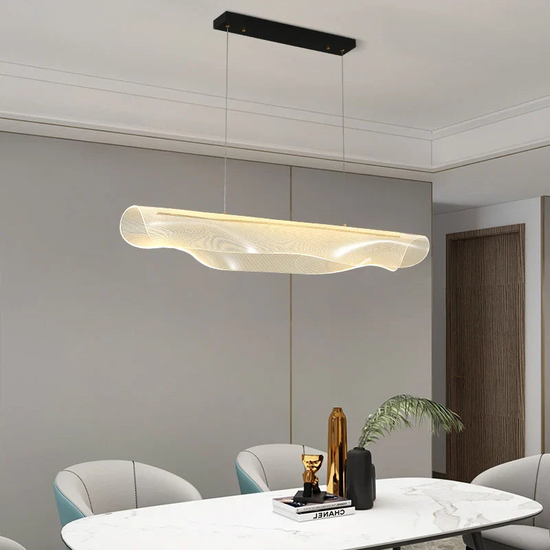 Afralia™ Nordic Acrylic LED Ceiling Chandelier for Modern Indoor Lighting