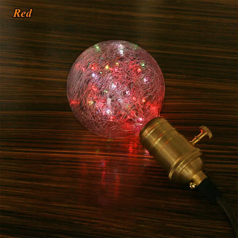 Afralia™ LED Edison Globe Bulb String Lights - Indoor Christmas Decor