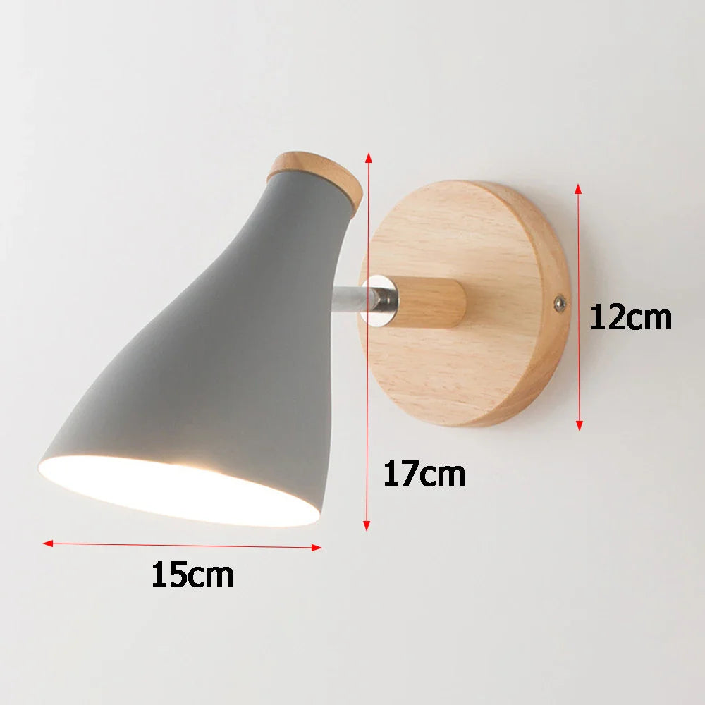 Retro Vintage Wall Sconce Light Fixture by Afralia™ - Industrial Style Bedside Lamp