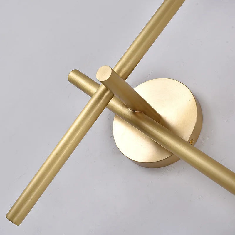 Afralia™ Cross-Shaped Wall Lamp for Bedroom Sofa Living Room Staircase - Nordic Design