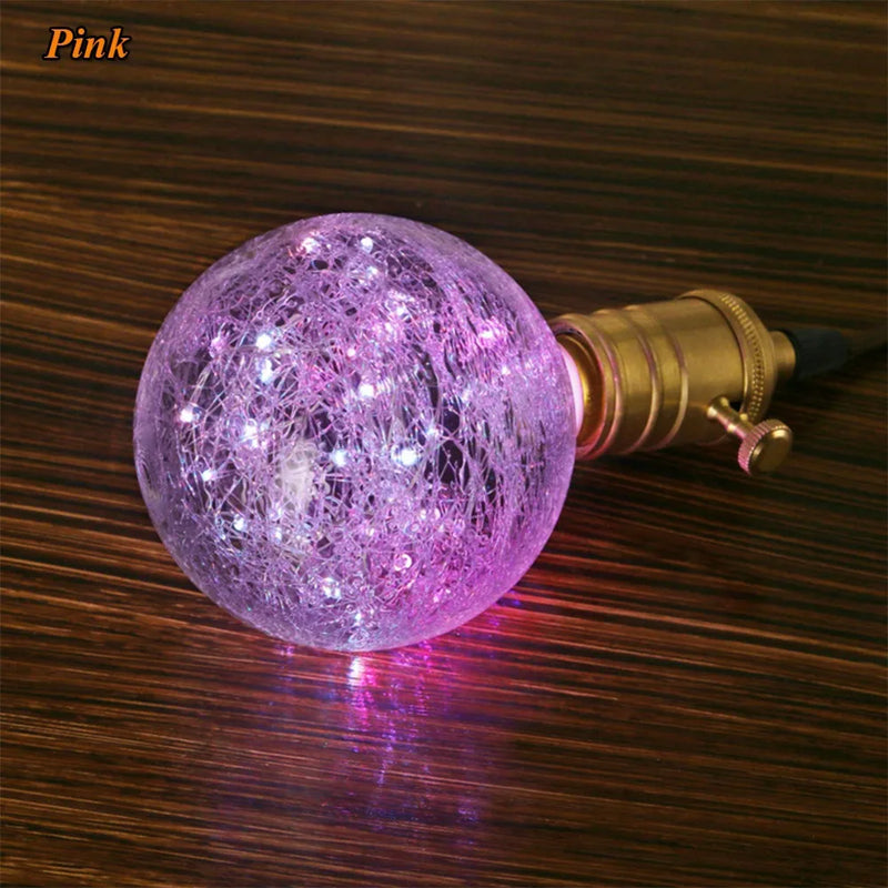 Afralia™ LED Edison Globe Bulb String Lights - Indoor Christmas Decor