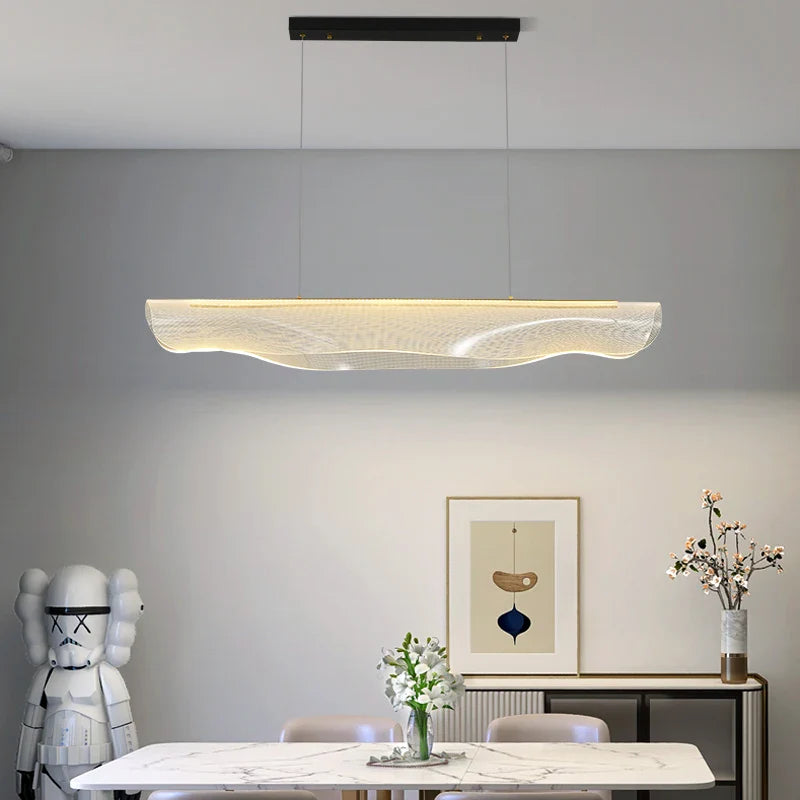 Afralia™ Nordic Acrylic LED Ceiling Chandelier for Modern Indoor Lighting