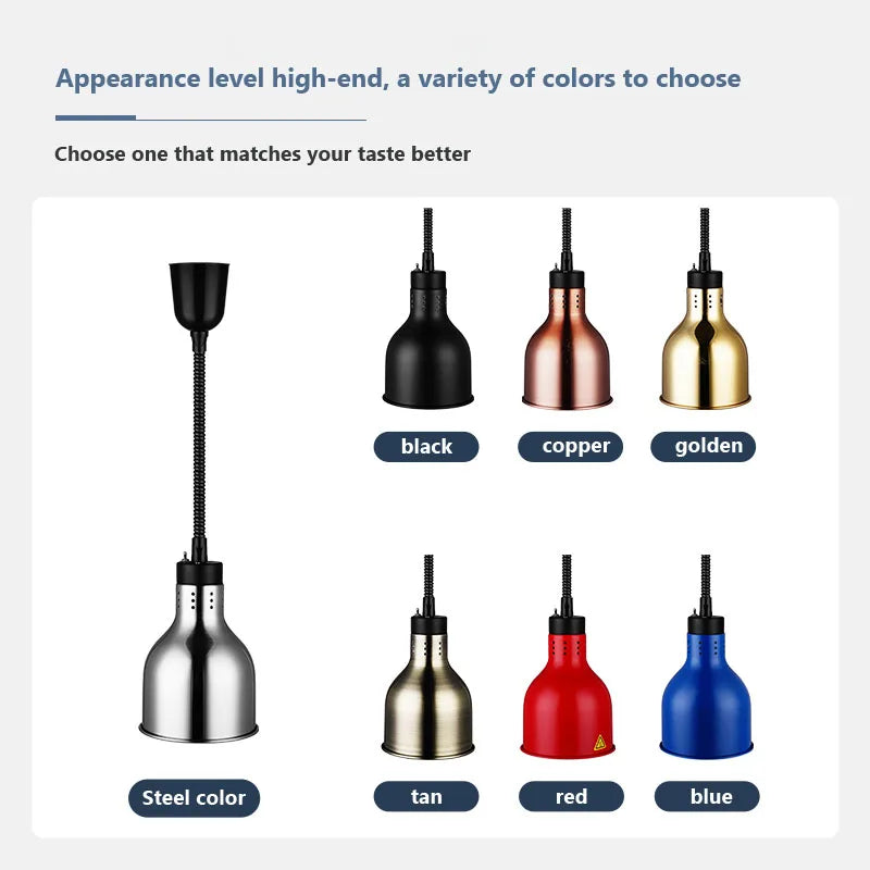 Afralia™ Modern Industrial Electric Heating Pendant Lamp