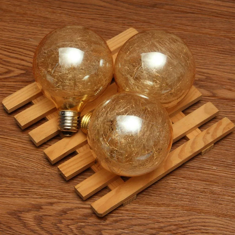 Afralia™ LED Edison Globe Bulb String Lights - Indoor Christmas Decor