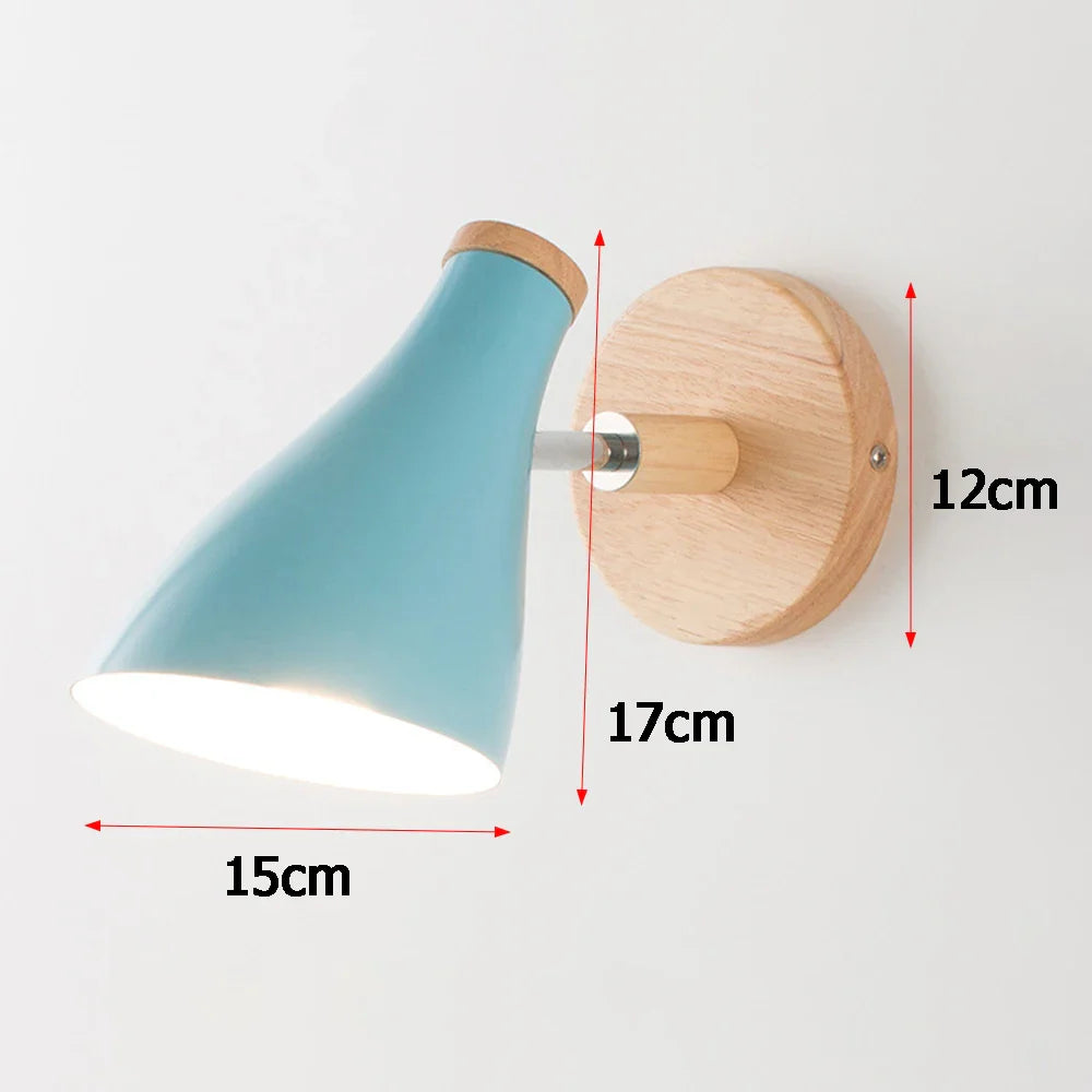 Retro Vintage Wall Sconce Light Fixture by Afralia™ - Industrial Style Bedside Lamp